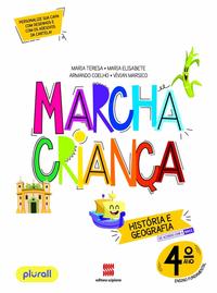 Capa - MARCHA CRIANCA HISTORIA E GEOGRAFIA 4º ANO